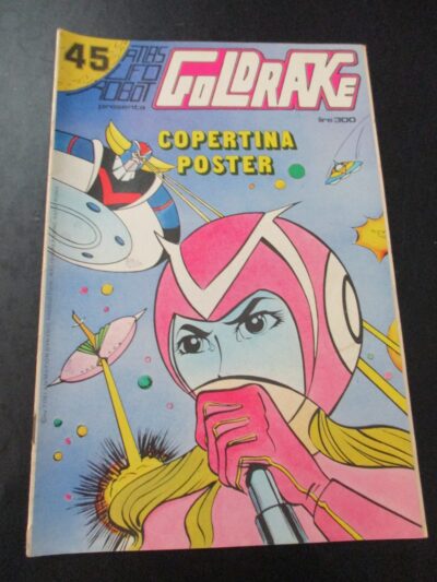 Atlas Ufo Robot Goldrake Presenta Goldrake N° 45 - Ed. Flash 1979