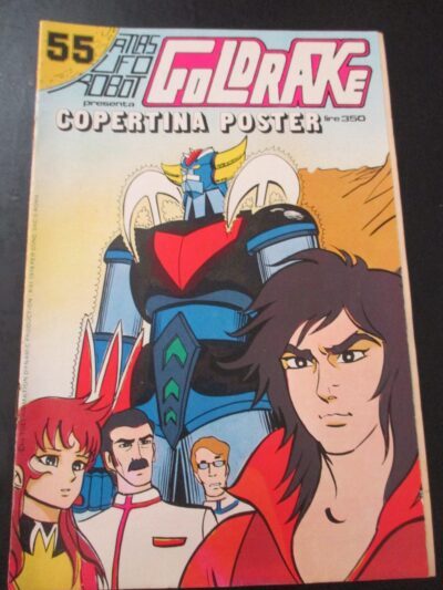 Atlas Ufo Robot Goldrake Presenta Goldrake N° 55 - Ed. Flash 1979