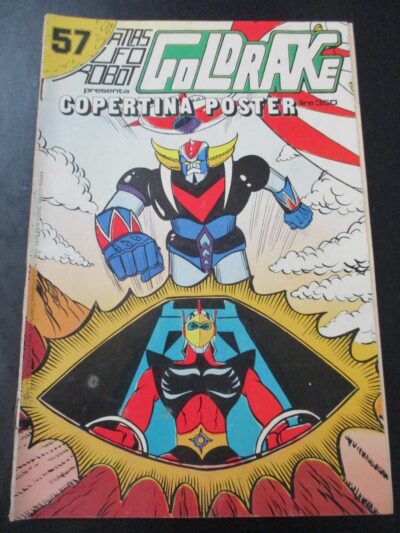 Atlas Ufo Robot Goldrake Presenta Goldrake N° 57 - Ed. Flash 1980