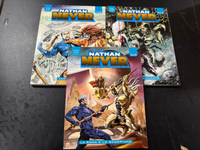 Nathan Never Deep Space 1/3 - Sergio Bonelli 2020 - Serie Completa