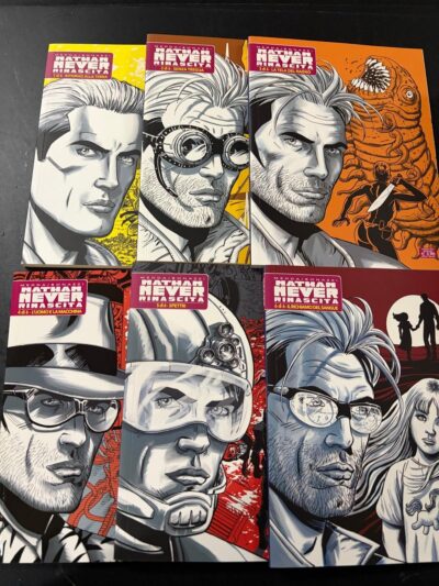 Nathan Never Rinascita 1/6 - Sergio Bonelli 2017 - Serie Completa