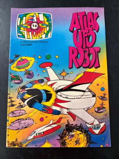 Telestory N° 16 Atlas Ufo Robot - Ed. Flash 1980