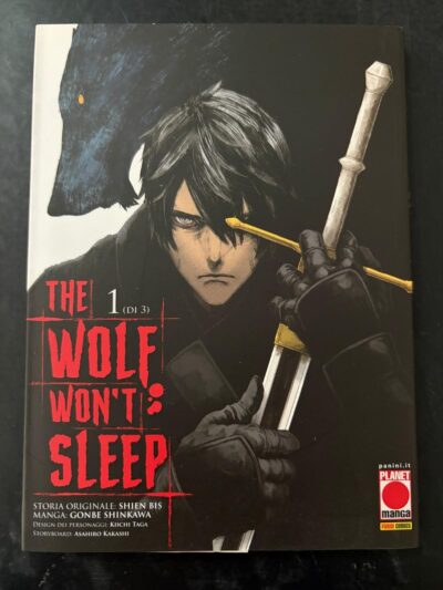 The Wolf Won't Sleep 1/3 - Planet Manga Panini Comics - Serie Completa